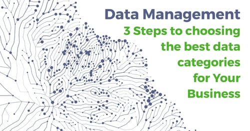 Data Management - 3 Steps to choosing the best data categories for Your Business
