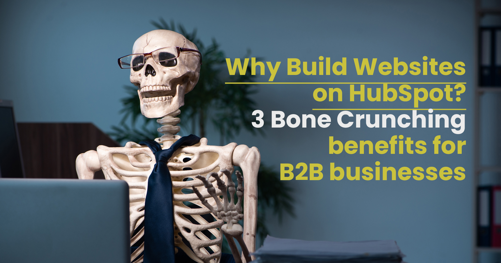 Why Build Websites on HubSpot: 3 Bone Crunching benefits for B2B businesses